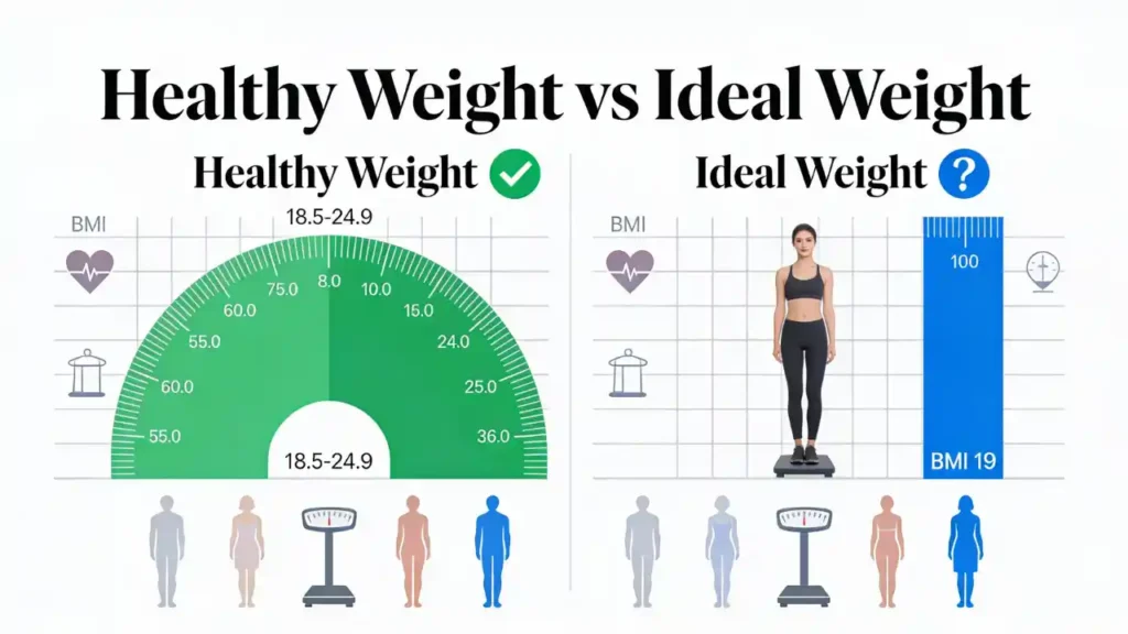 Healthy Weight vs Ideal Weight
